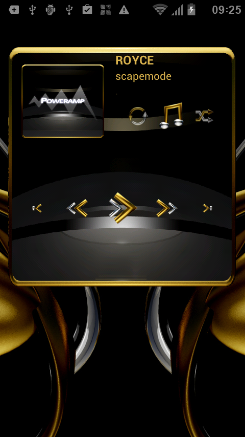 Poweramp Widget ROYCE Screen 2