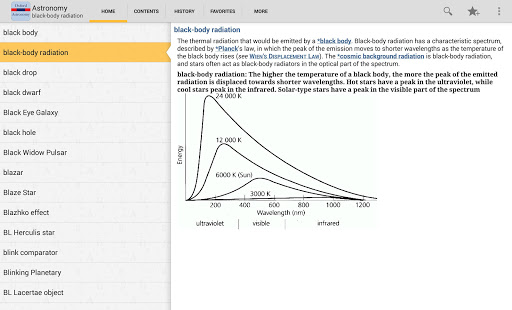Oxford Dictionary of Astronomy Screenshots 10