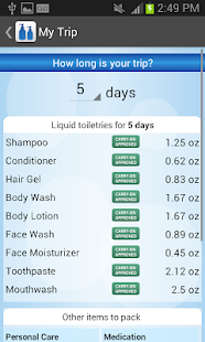 Travel Toiletry Packing List(圖5)-速報App