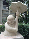 Monkey With Umbrella