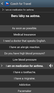 Czech for Travel Screenshots 1