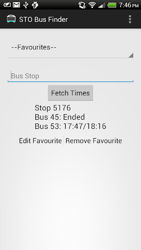 STO Bus Finder