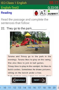 IEO Grade 1 English Olympiad Screenshots 11
