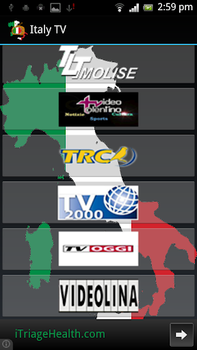 【免費媒體與影片App】Italy TV-APP點子