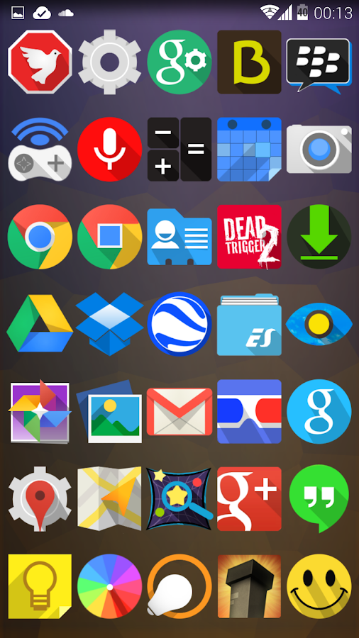 Shapes & Shades  icons&walls - screenshot