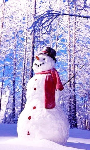 Snowman wallpaper