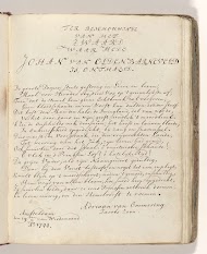 Gedicht op het zwaard waarmee Johan van Oldenbarnevelt in 1619 zou zijn onthoofd