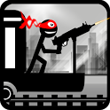 Stickman Train Shooting icon