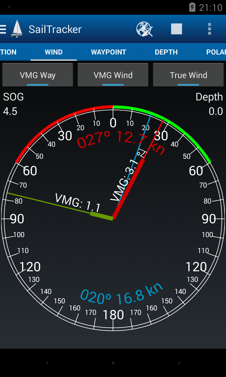 PRO Sailtracker Screen 3