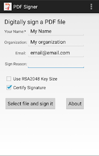 Free PDF Signer APK for Android
