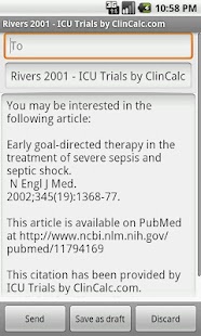 ICU Trials Lite by ClinCalc Screenshots 4