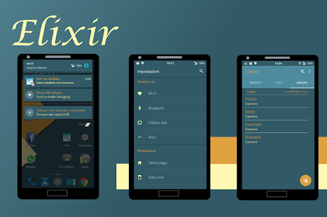 How to download CM 12/12.1 Elixir Theme patch 1.1.3 apk for android