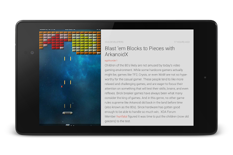Amber RSS Reader - screenshot thumbnail