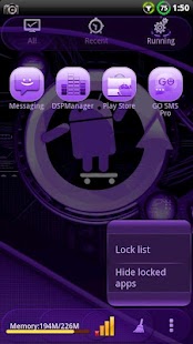 How to mod CYANOGEN PURPLE GO Theme 1.08 unlimited apk for bluestacks