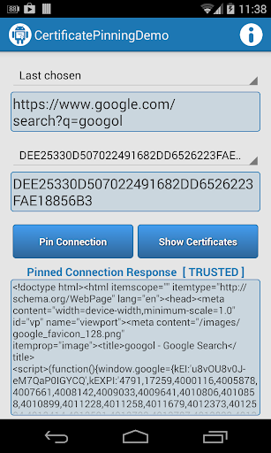 CertificatePinningDemo