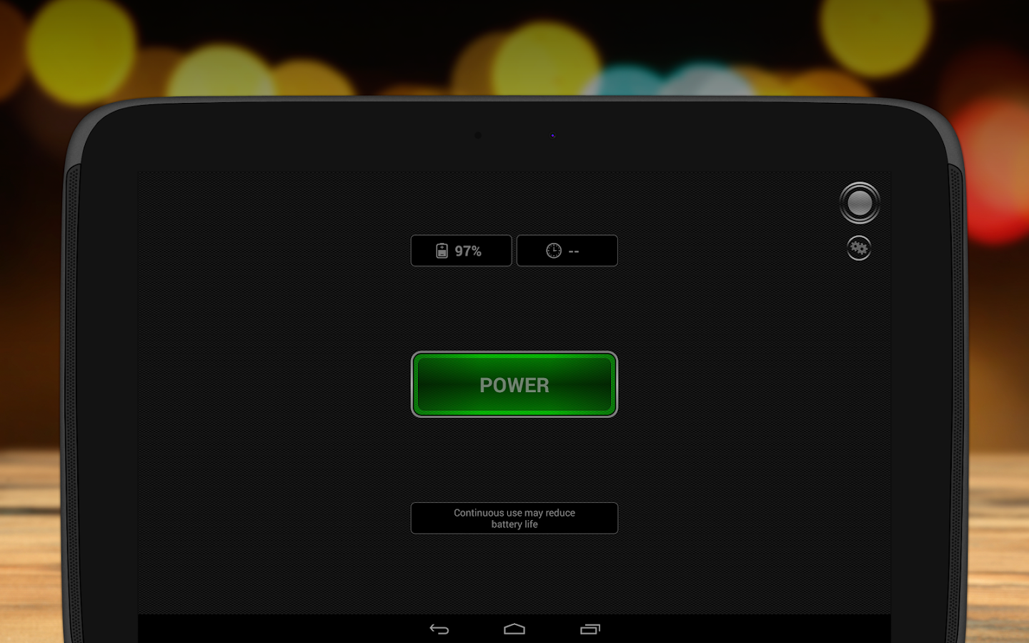 Lanterna - Tiny Flashlight ® - Screenshot