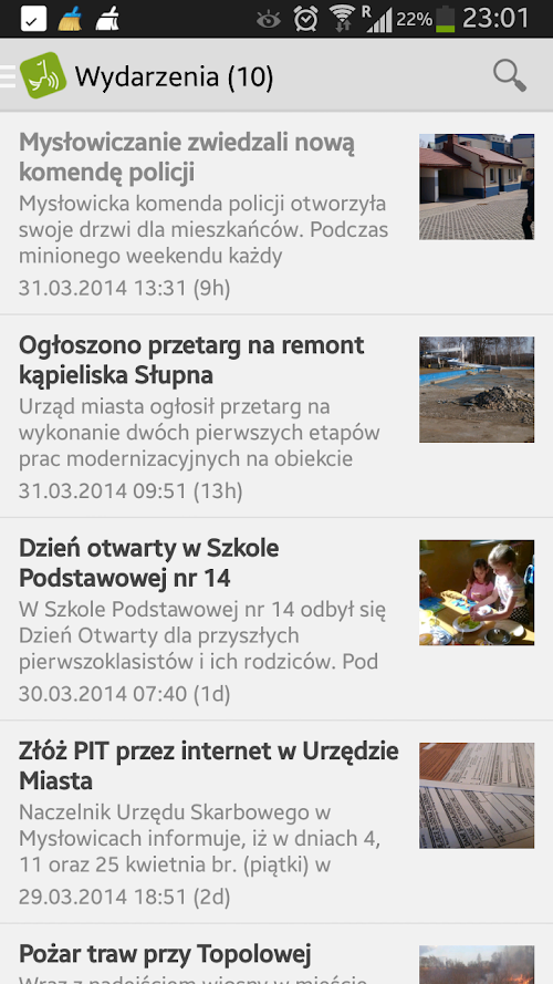 Android application ITVM.pl - Mysłowice screenshort