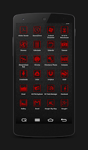 How to download Chrom'd Sq'd Red 1.1.3.0 apk for android