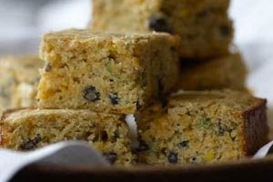 Cornbread with Black Beans and Cheddar Cheese