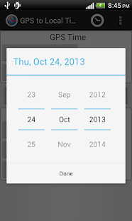 GPS Local Time Converter Screenshots 3
