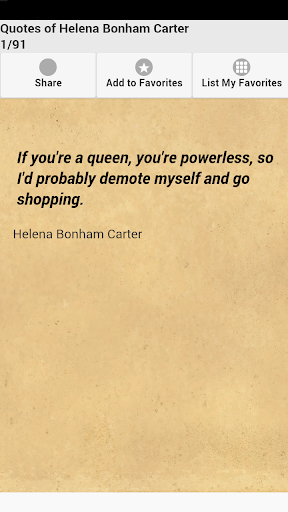 Quotes of Helena Bonham Carter