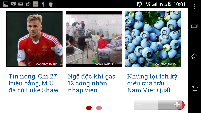 Xaluan Doc Bao Moi Tin Tuc 24h La Ultima Version De Android Descargar Apk