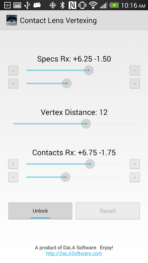 Contact Lens Vertexing Android Apps on Google Play
