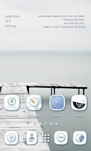 How to mod Gray Blue GO Launcher Theme patch v1.0 apk for pc