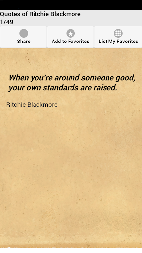 Quotes of Ritchie Blackmore