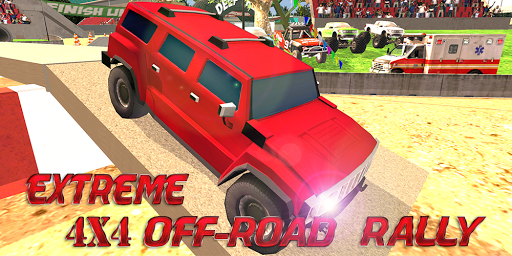 【免費賽車遊戲App】EXTREME 4X4 OFF-ROAD RALLY-APP點子