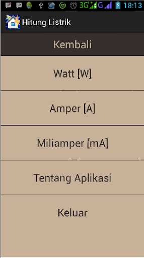 Hitung Tarif Listrik