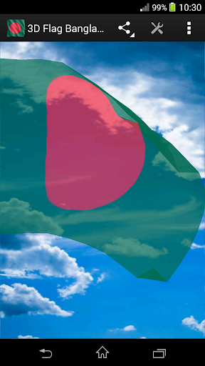 3D Flag Bangladesh LWP