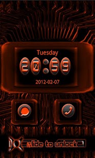 How to install GO Locker Orange Tech patch 1.0 apk for laptop