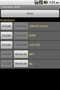 0 Backup Gold Screenshots 4