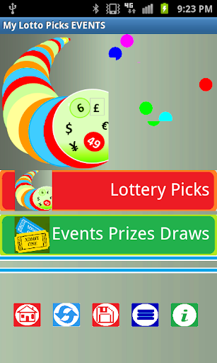 My Lotto Picks EVENTS