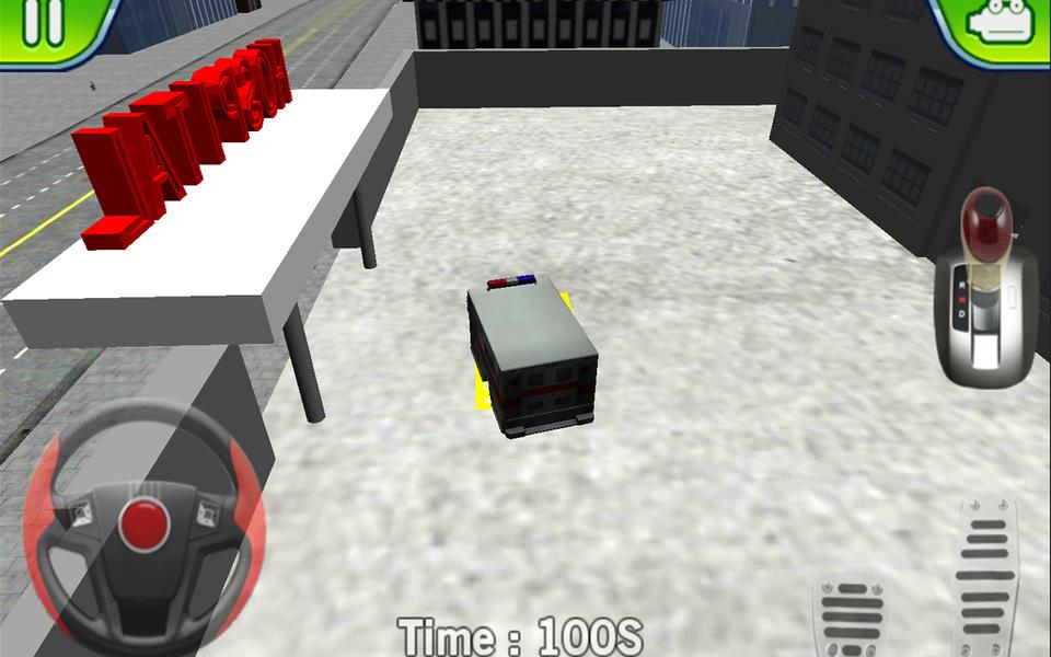    Ambulance Parking 3D Extended- screenshot  