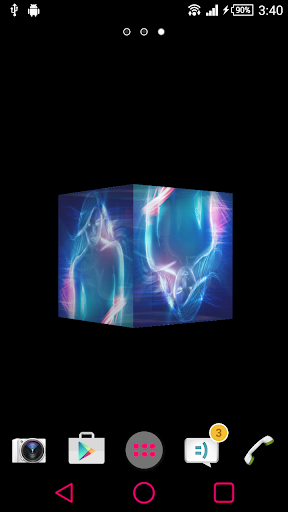 Abstract Cube Live Wallpaper