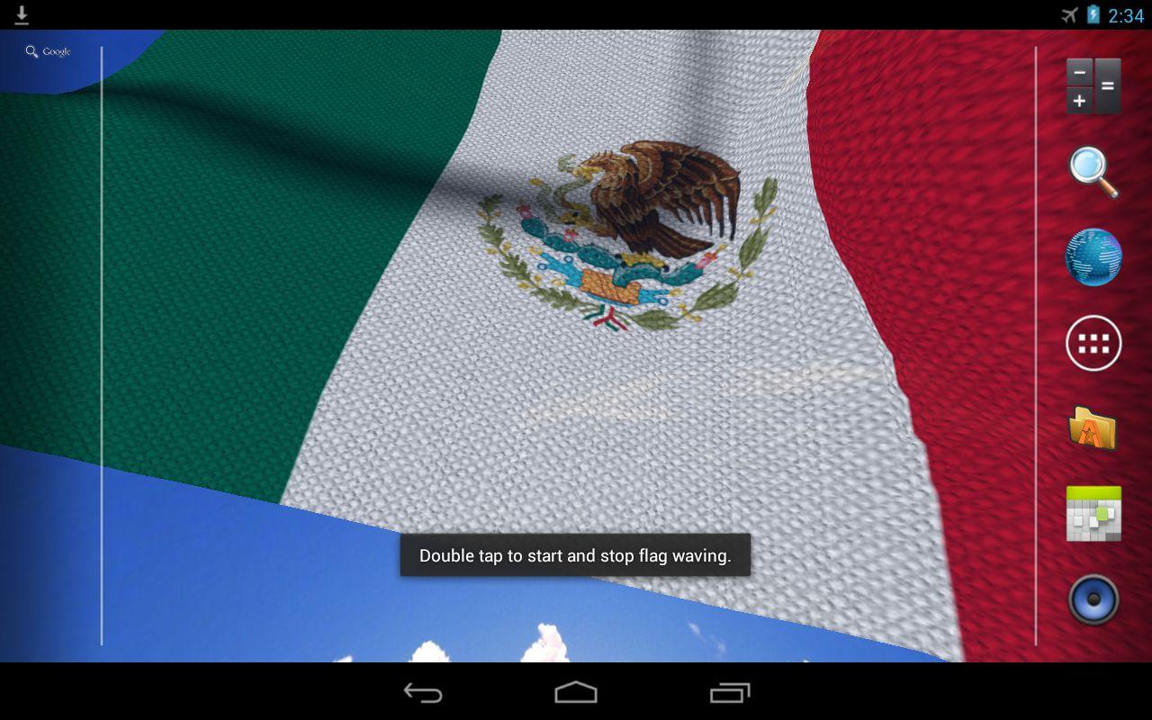 3D Mexico Flag Live Wallpaper - Aplicaciones de Android en Google Play