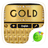 Gold Luxury Go Keyboard Theme4.15