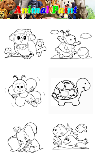 Animals Coloring Book.