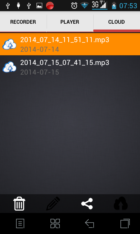 Audio Recoder Pro (Cloud) Screen 3