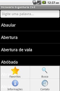 Dicionário Engenharia Civil Screenshots 3
