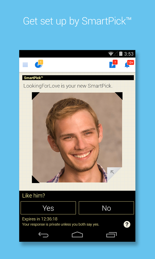 Open zoosk app