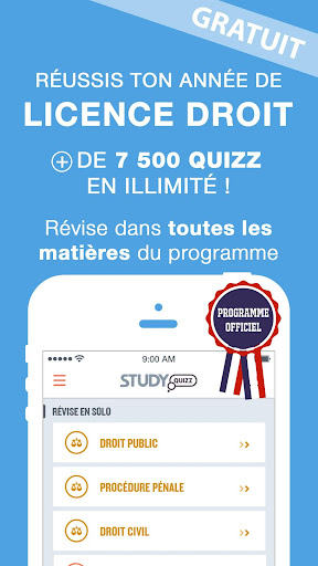 Licence Droit Study Quizz