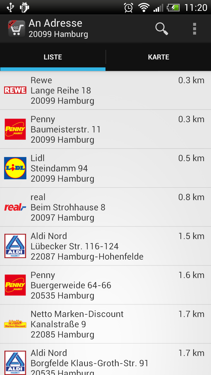 Supermarkt &amp; Drogerie Pro Screen 1