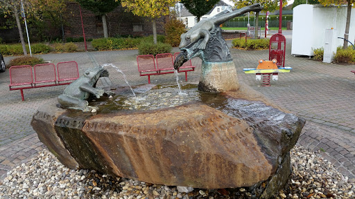 Froschbrunnen am Marktplatz