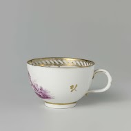 Kop met putti op wolken