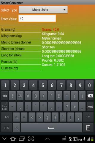 SmartConvert - Unit Converter