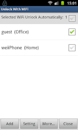 Unlock With WiFi poster 1