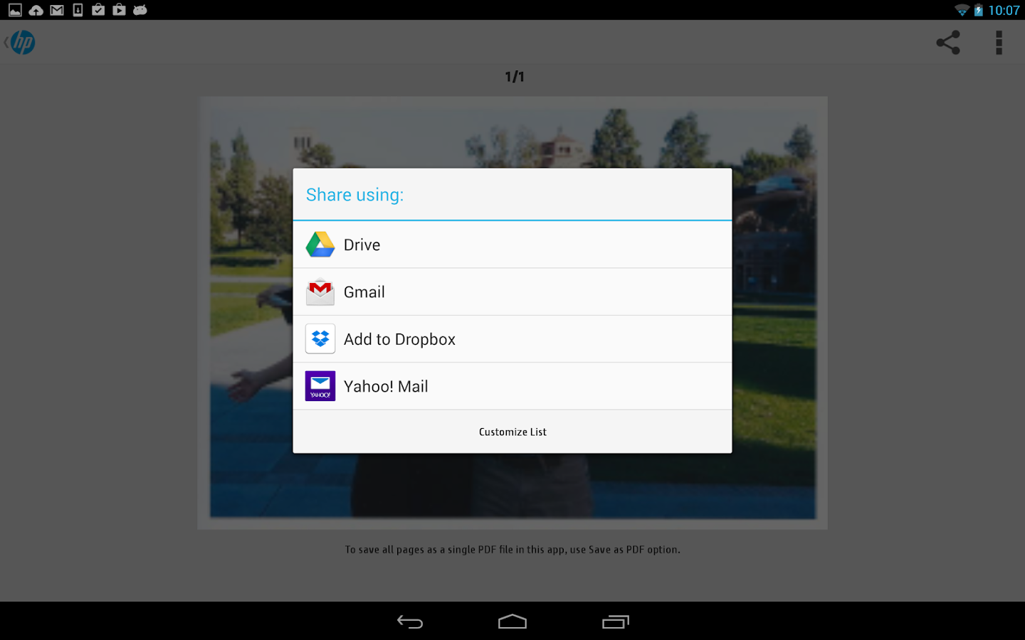 HP AllinOne Printer Remote Android Apps on Google Play